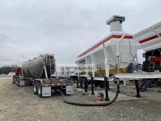 水平セメントサイロ