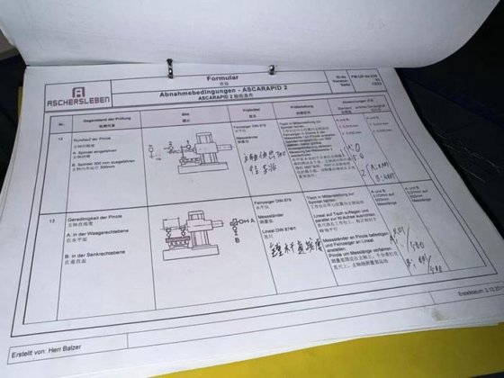德国 希斯刨台镗床