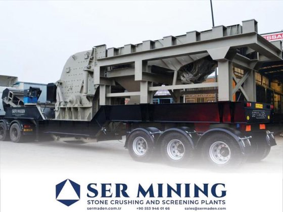 効率的な破砕のための強力なモバイルインパクトクラッシャー