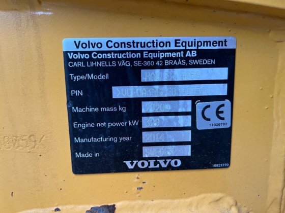 2014 Volvo A35G