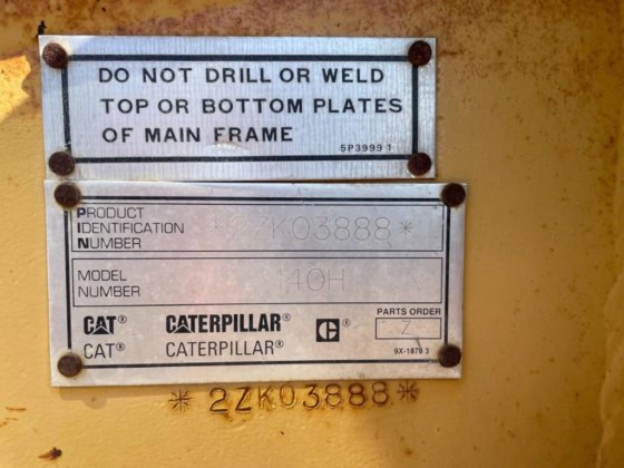 1998 CAT 140H - 3306