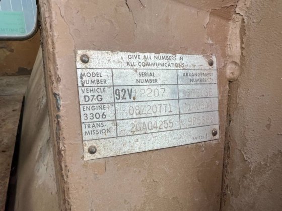 1984 CAT D7G