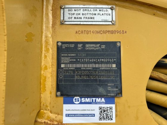 2003 CAT 140H