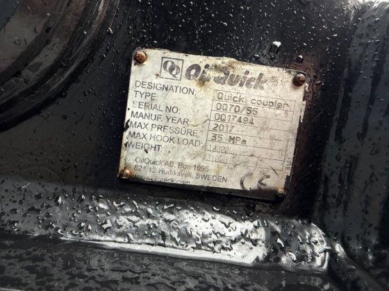 2017 OilQuick OQ70/55 - デモ