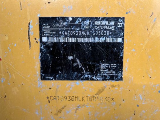 2019年CAT 930M