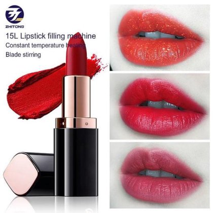 智通加热式口红混合灌装机 化妆品设备 混合机 口红混合机