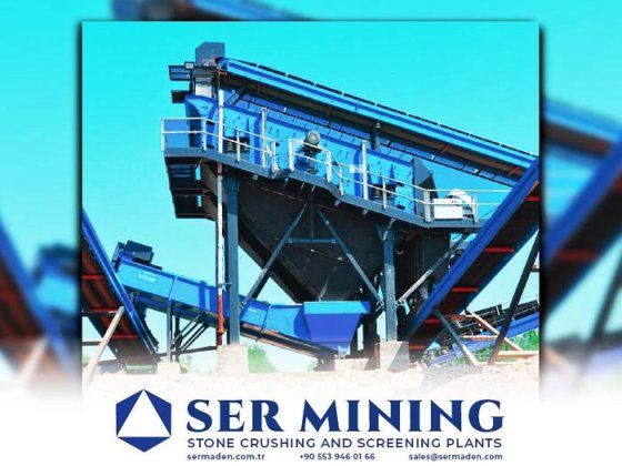 固定式破砕・ふるい分け・砂洗浄プラント