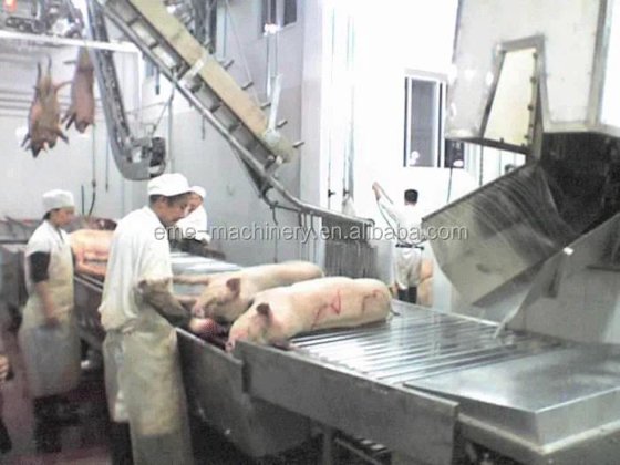 准时收到工厂直销的商用内脏沥水台 屠宰场生猪屠宰设备