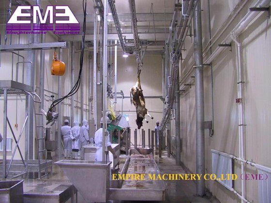 牛屠宰机械 牛出血自动输送导轨（管式导轨、双导轨、平导轨）