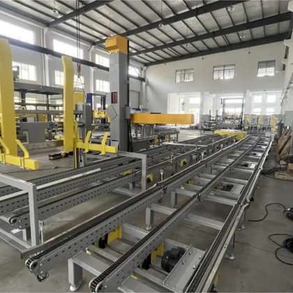 用于纸箱和纸袋的全自动伺服码垛机