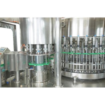 高速全自动矿泉水灌装旋盖包装设备机