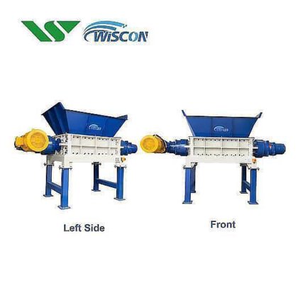 易于处理的城市大件垃圾双轴硬塑料破碎机