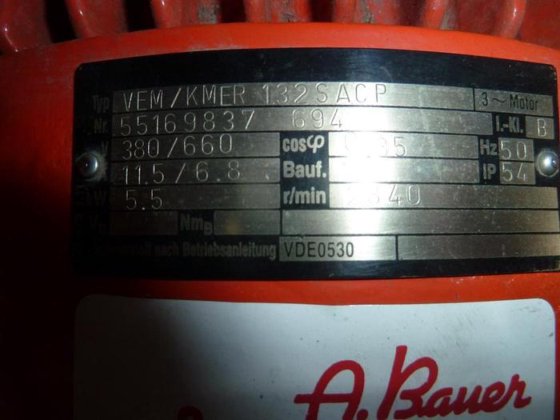 ポンプモーター