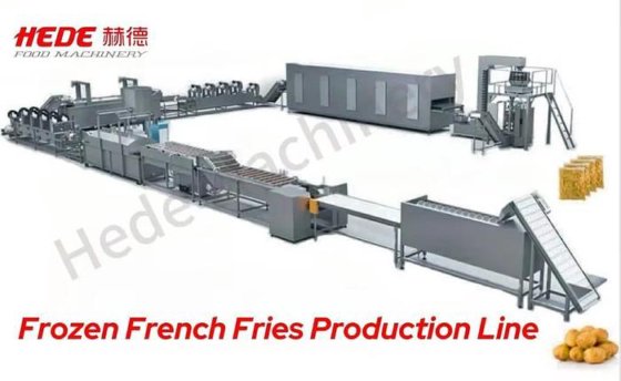 全自动冷冻薯条生产线厂家价格专业制造商