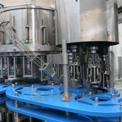 全自动无碳酸酒精、葡萄酒和烈酒玻璃瓶漂洗、灌装和封盖机