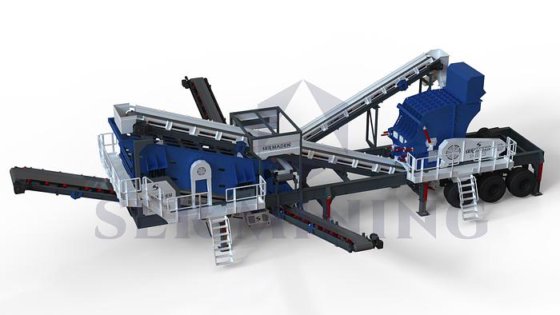 250-300 tph モバイルインパクトクラッシャー – 強力でモバイルな破砕装置