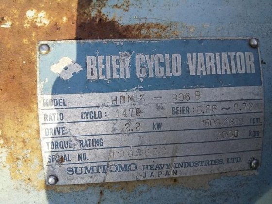 ［拜耳摆线针轮减速机电机 无型号