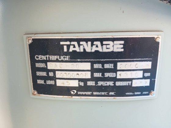 2000 タナベウィルテック DAC-30