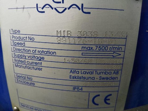 アルファ・ラバル MIB 303S 13/33