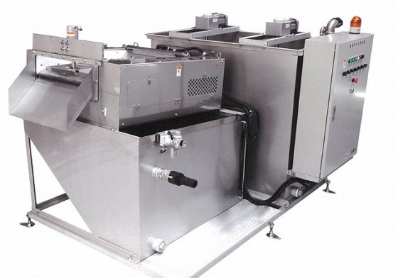 研電社 楕円板型固液分離装置