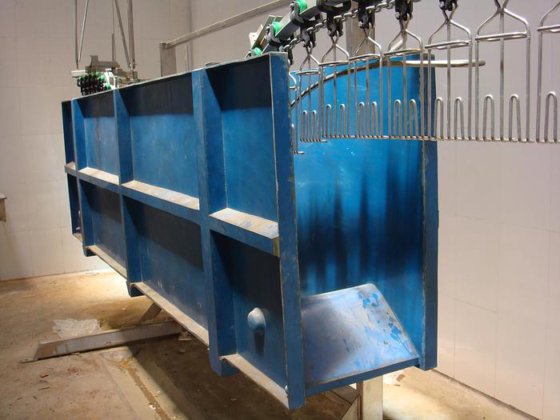 用于屠宰场鸡肉加工的全自动小型屠宰场设备活禽去毛机