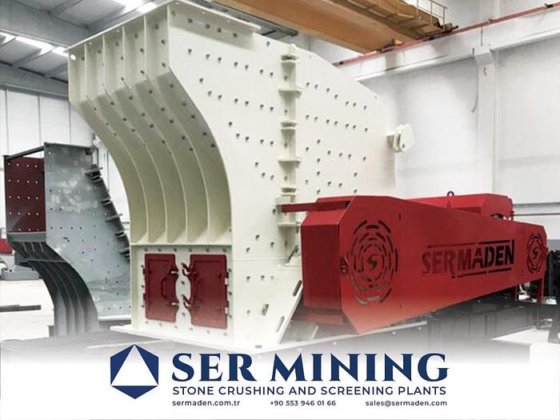 高度な二次衝撃破砕機で生産性を最大化