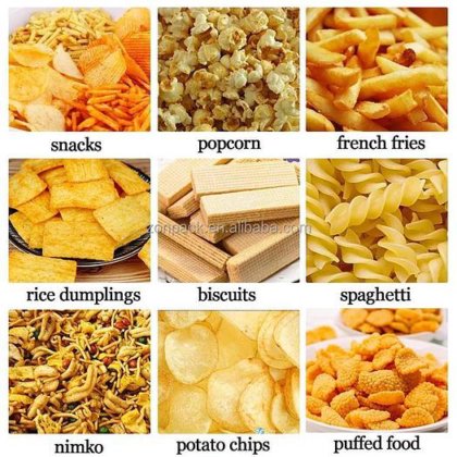 用于香蕉脆片零食的廉价多头秤称重机