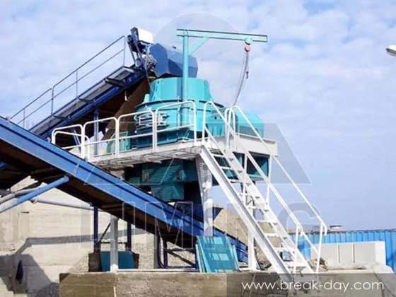 流行设计的采矿设备机械生产线完整的铁矿石破碎生产线