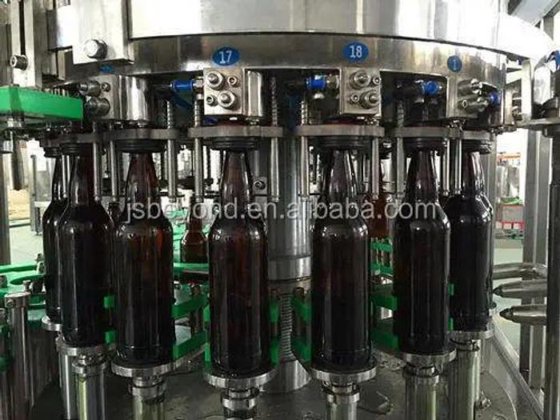 全自动酒精酒玻璃瓶灌装/制作机