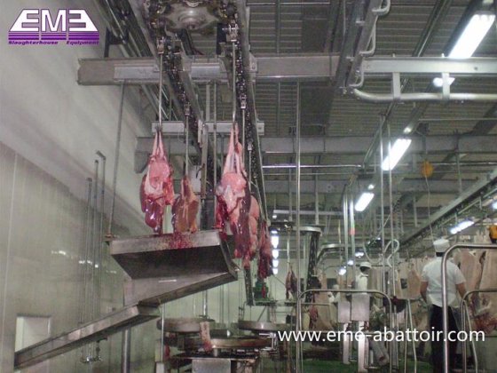 主动需求 挂式红白内脏同步检疫输送机 用于屠宰线机械的羊肉设备