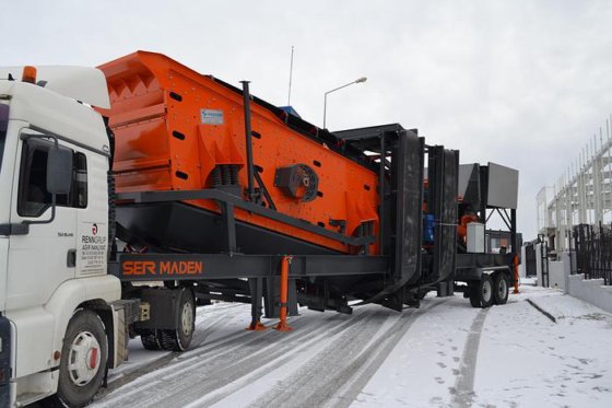 High-Performance Mobile Screening Plant –