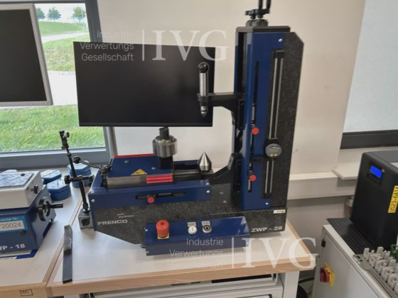 Double flank gear testing machine