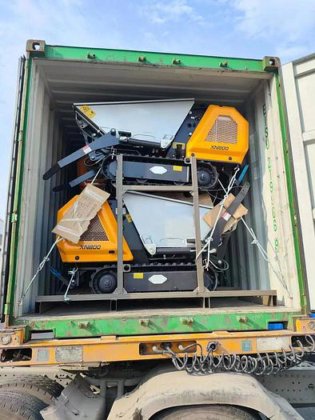 Track self loading crawler dumper