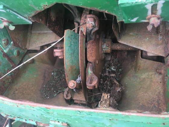 John Deere 2 row potato