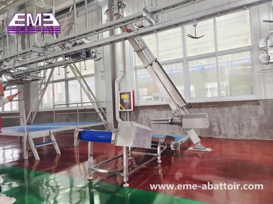 带绵羊肉加工屠宰场设备的清真屠宰场羊肉屠宰线