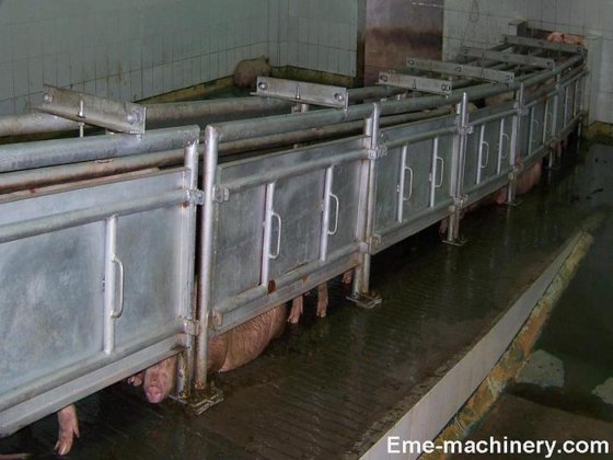 屠宰场 生猪屠宰设备 操作简单、方便 生猪入口通道