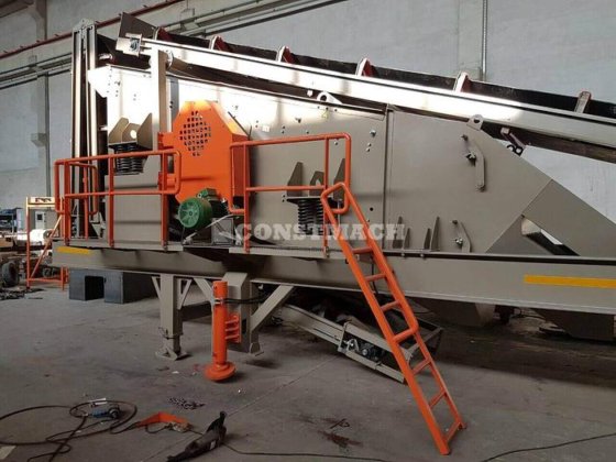 移动硬石破碎机