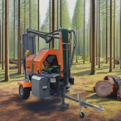 Hydraulic Automatic Log Splitters Wood Firewood Processor Wood ...