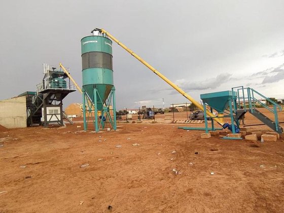 移動式コンクリートバッチングプラント