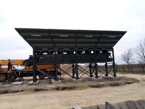 固定式コンクリートバッチングプラント