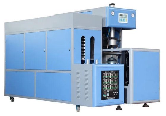 中国工厂生产的高质量半自动 PET 瓶吹塑机