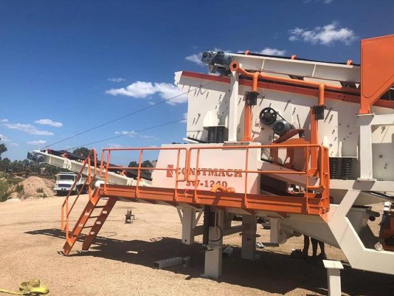 移动筛分和清洗设备