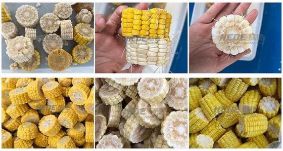 商用冷冻玉米切割机玉米胡萝卜萝卜山药切割批发价格高品质新产品