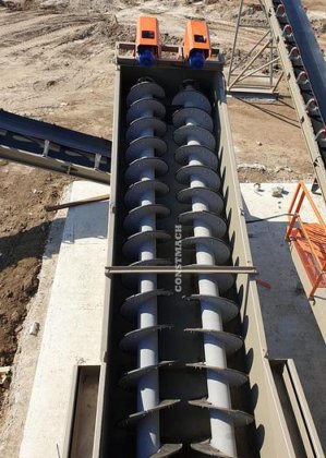 スクリューサンドウォッシャーマシン