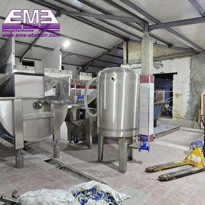 每小时 500 只鸡/家禽的自动屠宰设备 家禽设备 鸡屠宰场加工设备