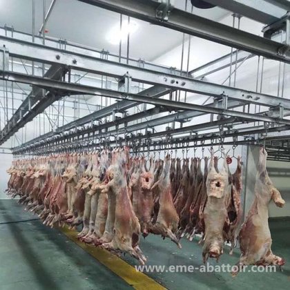 热销专业立式胴体处理输送机 屠宰场绵羊肉山羊屠宰设备