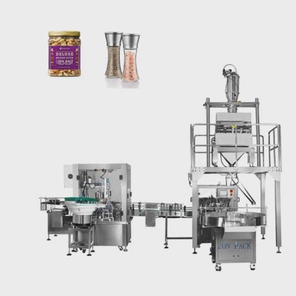 带输送装置的双头直线称重式 VFFS 纸板箱包装机