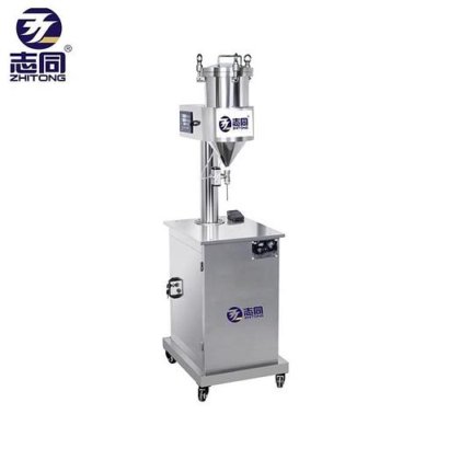 睫毛膏灌装机 睫毛增长液灌装机 半自动化妆品膏体灌装机 管式灌装设备