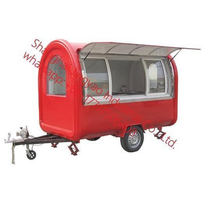 牛畜拖车热狗车露营车大篷车