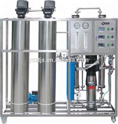 500 升/小时 Ro edi 工厂水处理脱色剂设备